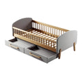 **Technische Titel in het Nederlands: Kouderbed met Lades en Houten Frame**